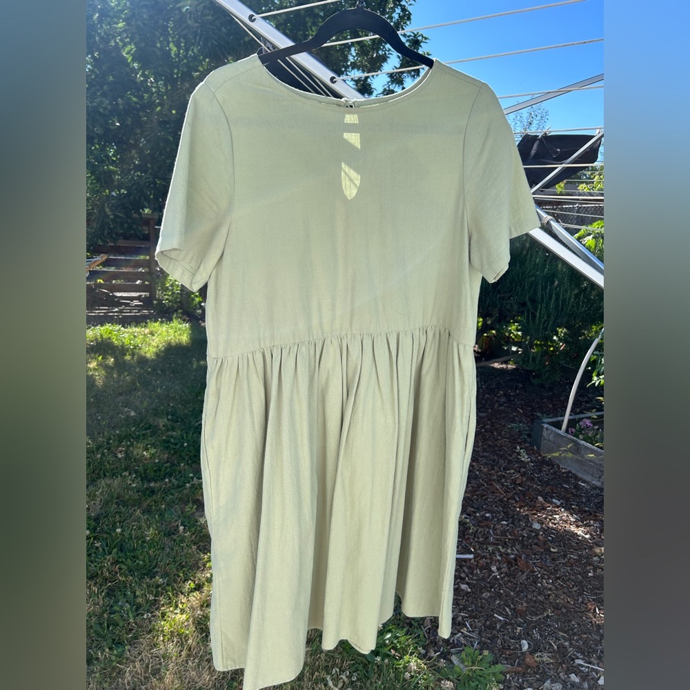 Tradlands Nico Dress Sage Green RARE